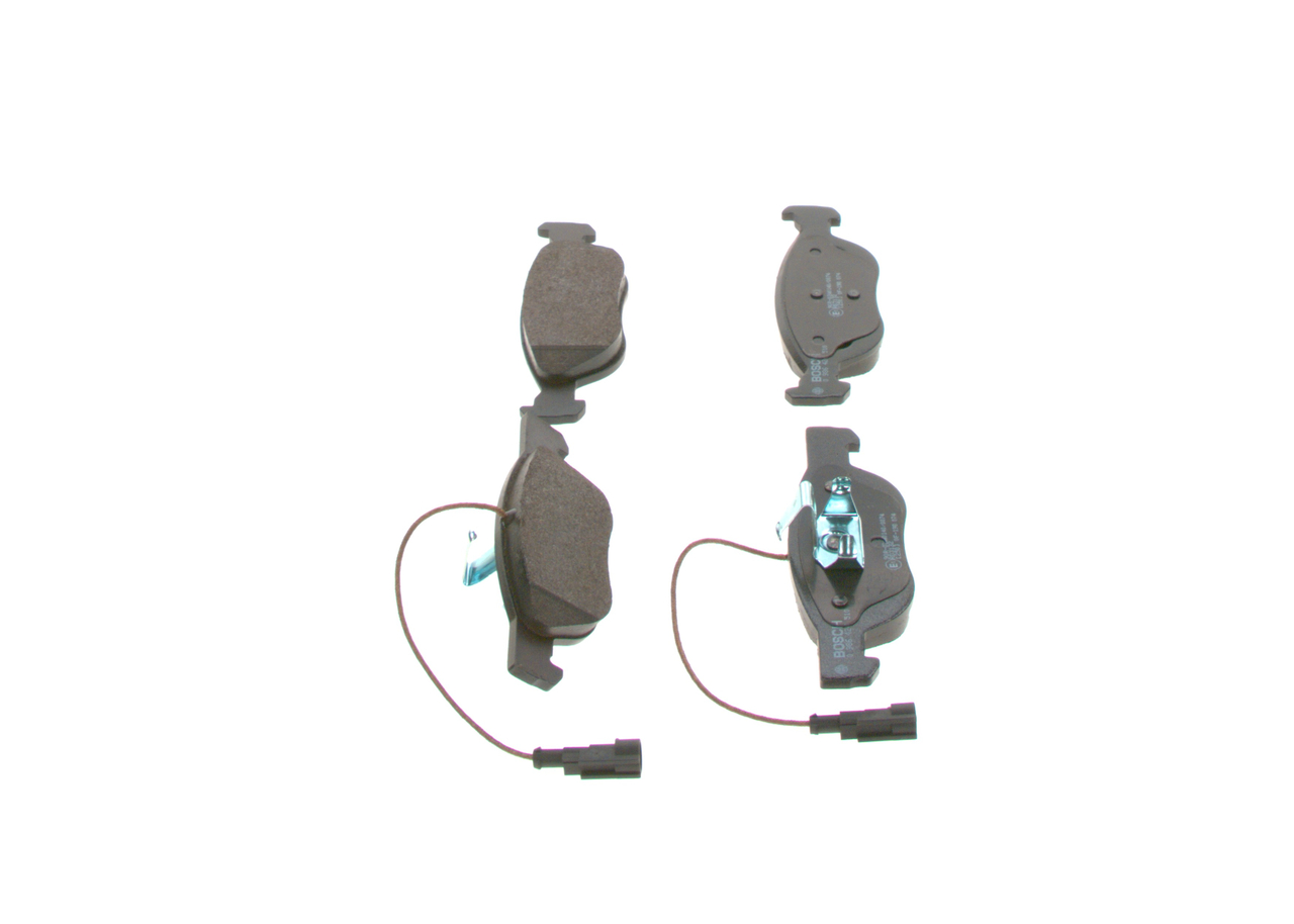 Brake Pad Set, disc brake - 0 986 424 510 BOSCH