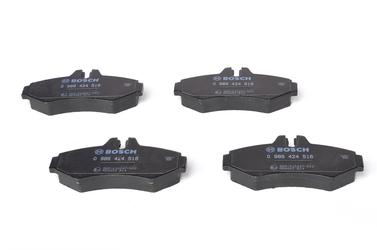 Brake Pad Set, disc brake - 0 986 424 516 BOSCH
