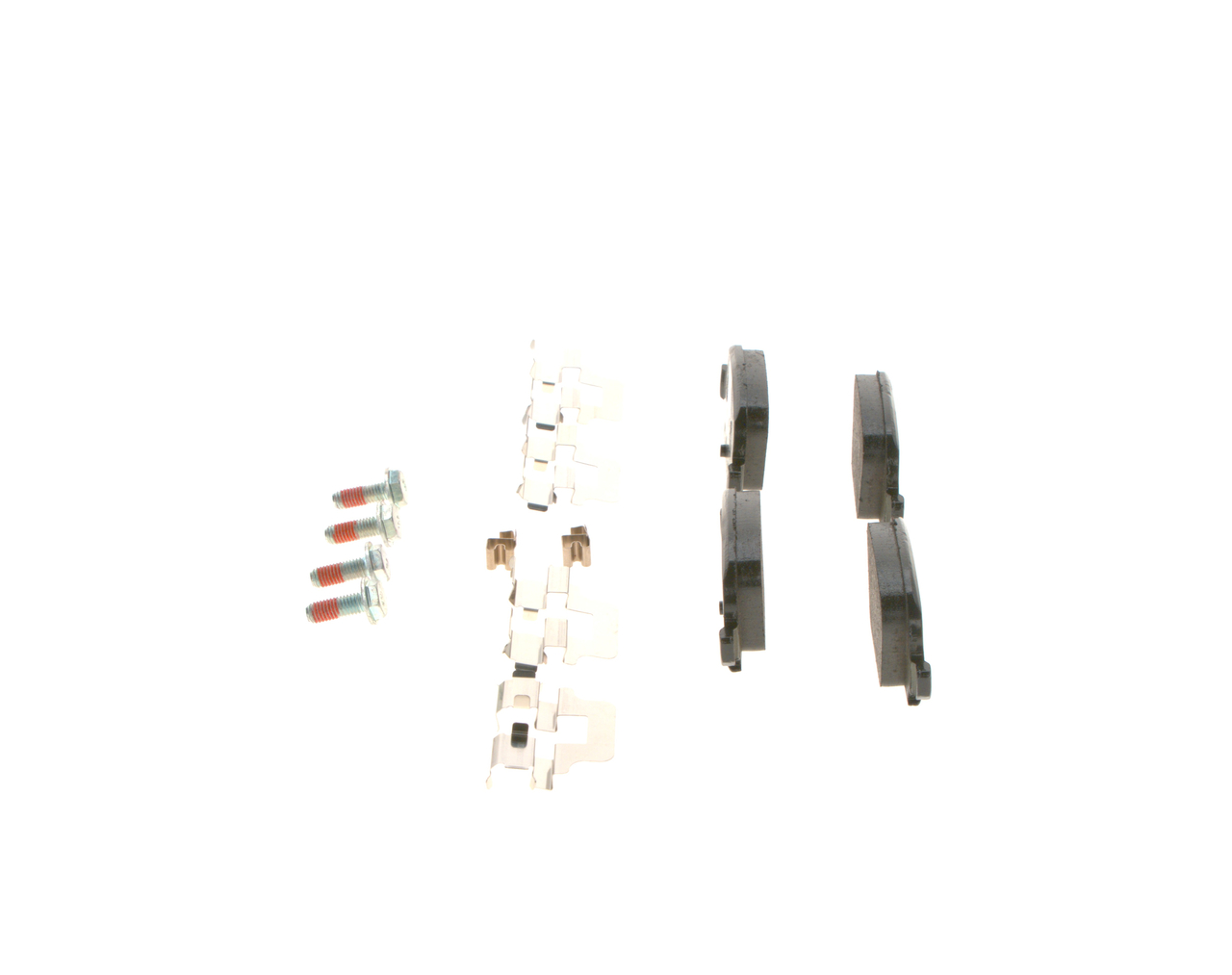Brake Pad Set, disc brake - 0 986 424 528 BOSCH