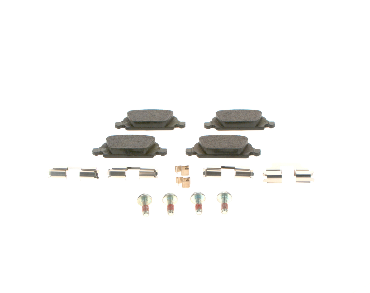 Brake Pad Set, disc brake - 0 986 424 528 BOSCH