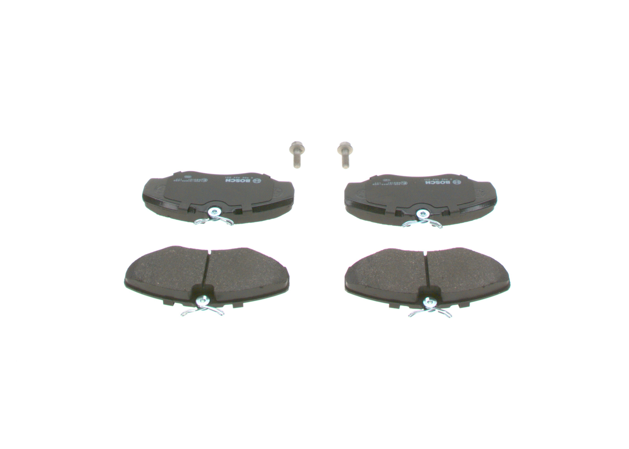 Brake Pad Set, disc brake - 0 986 424 531 BOSCH
