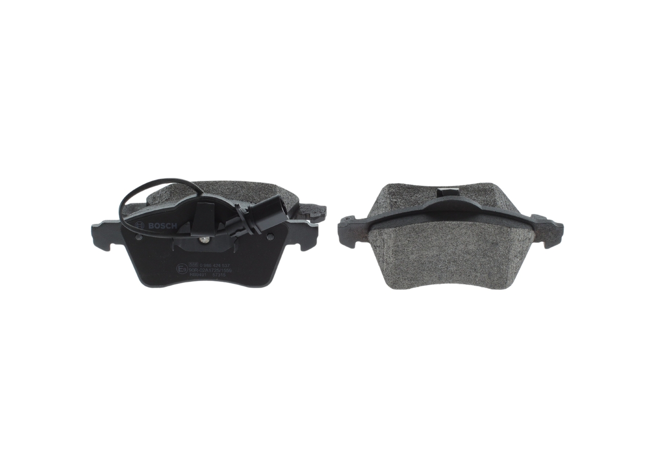 Brake Pad Set, disc brake - 0 986 424 537 BOSCH