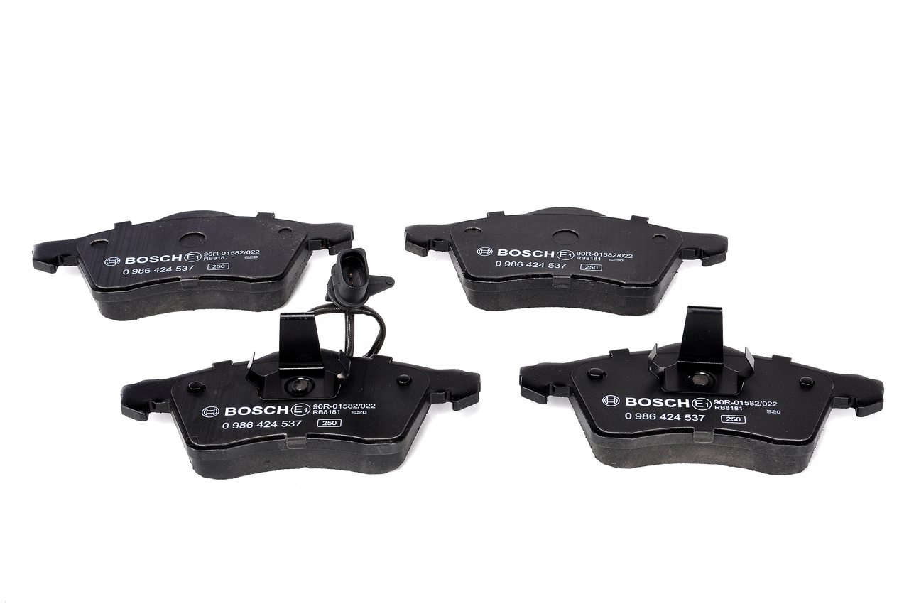 Brake Pad Set, disc brake - 0 986 424 537 BOSCH