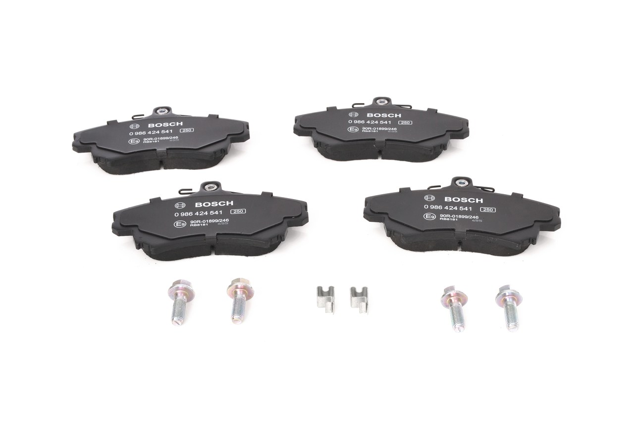 Brake Pad Set, disc brake - 0 986 424 541 BOSCH