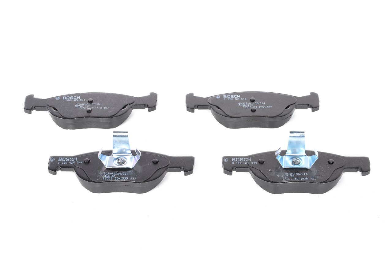 Brake Pad Set, disc brake - 0 986 424 544 BOSCH