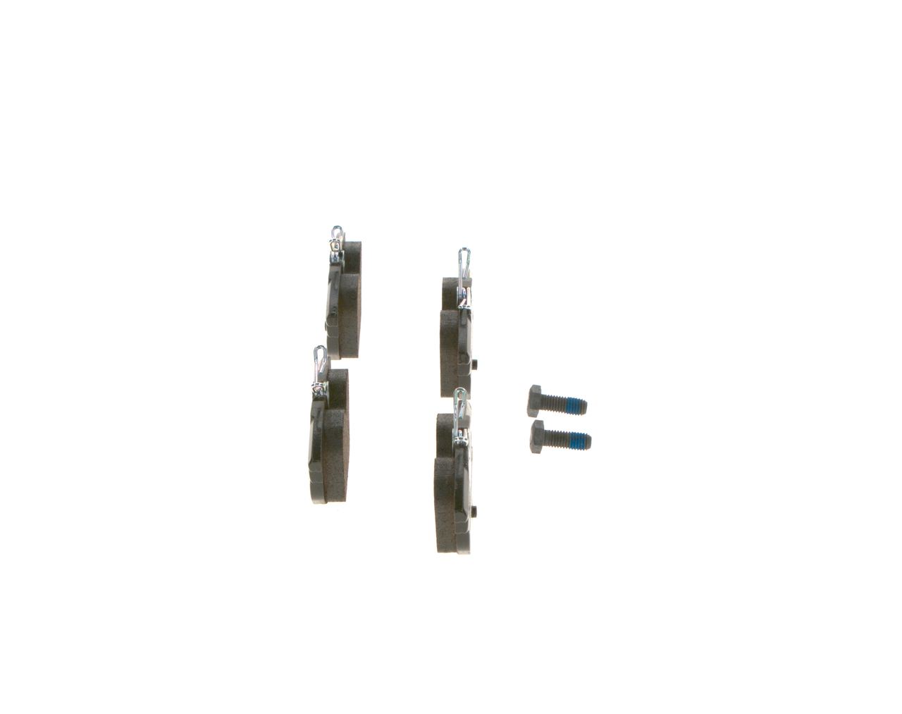 Brake Pad Set, disc brake - 0 986 424 545 BOSCH