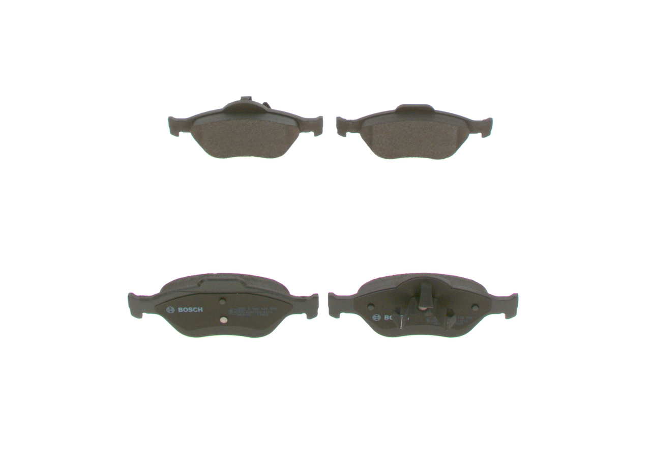 Brake Pad Set, disc brake - 0 986 424 558 BOSCH