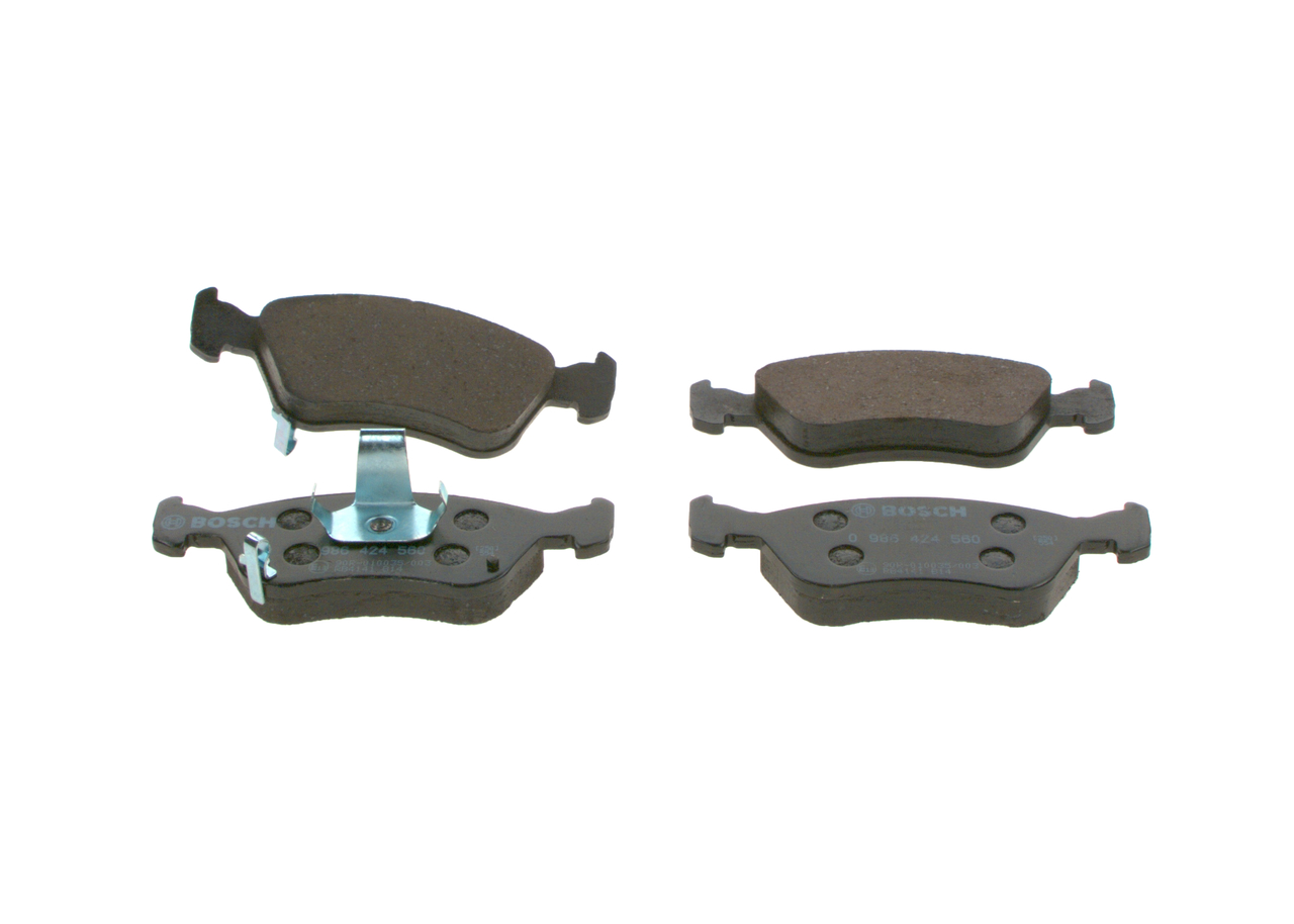 Kit pastiglie freno, Freno a disco - 0 986 424 560 BOSCH