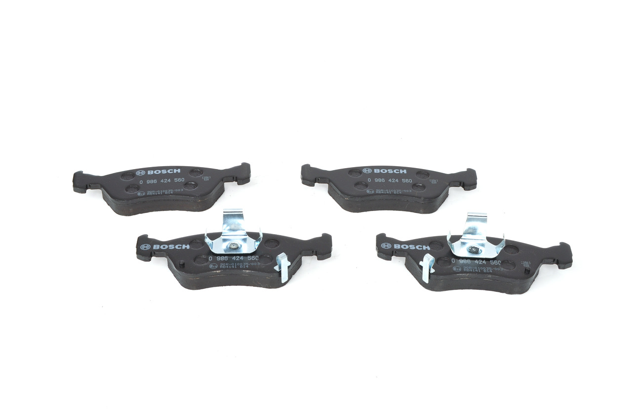 Brake Pad Set, disc brake - 0 986 424 560 BOSCH