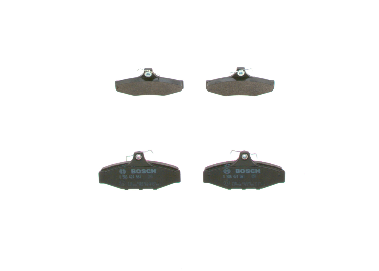 Kit pastiglie freno, Freno a disco - 0 986 424 561 BOSCH