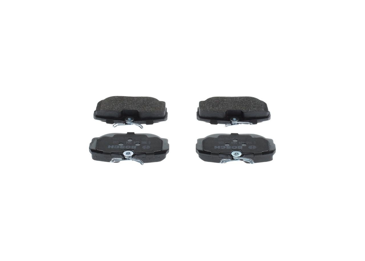 Brake Pad Set, disc brake - 0 986 424 564 BOSCH