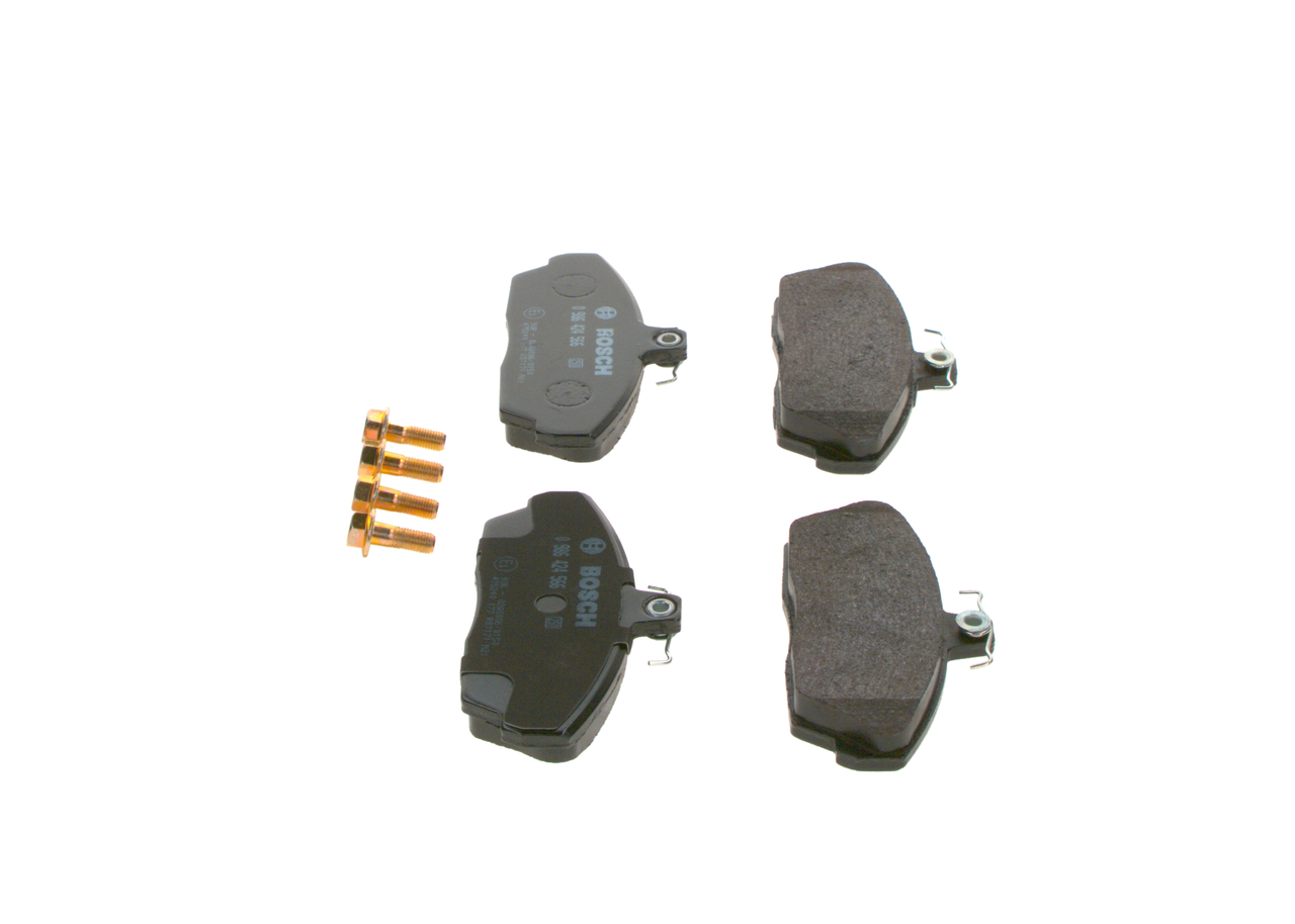 Brake Pad Set, disc brake - 0 986 424 566 BOSCH