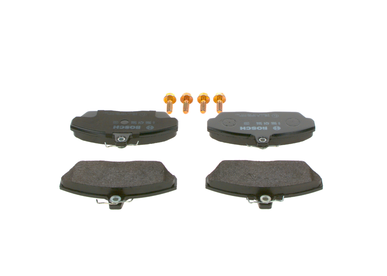 Brake Pad Set, disc brake - 0 986 424 566 BOSCH