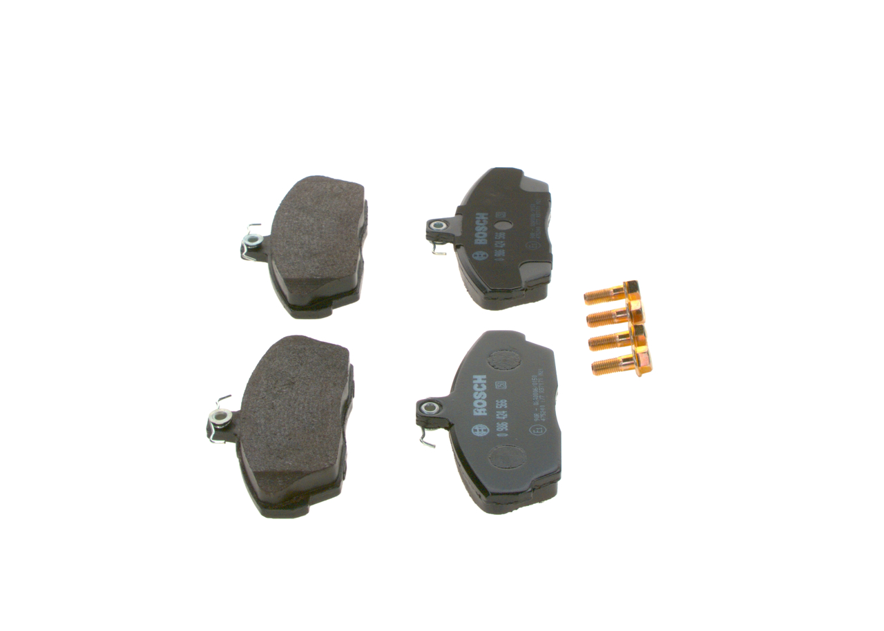 Brake Pad Set, disc brake - 0 986 424 566 BOSCH