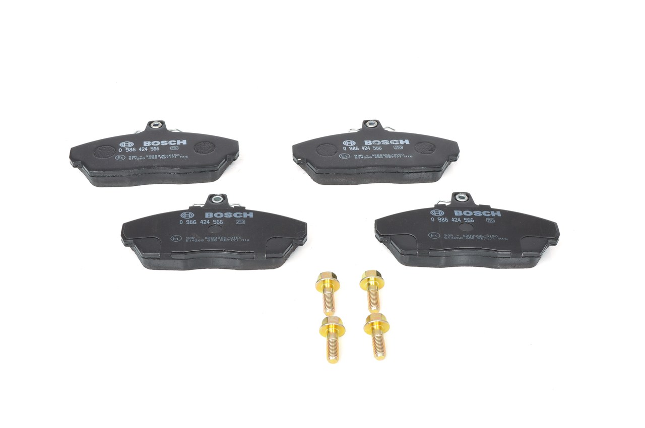 Brake Pad Set, disc brake - 0 986 424 566 BOSCH