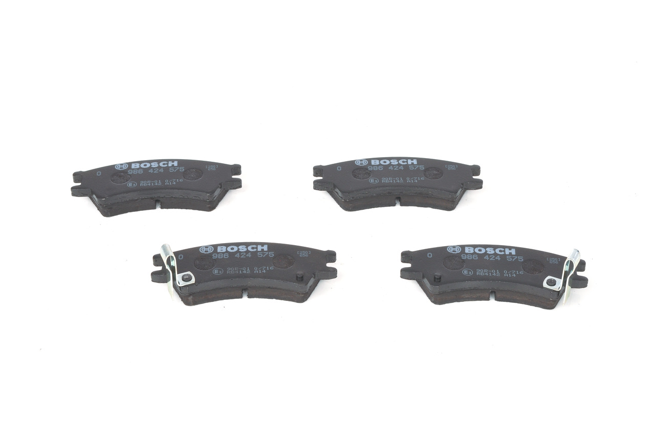 Brake Pad Set, disc brake - 0 986 424 575 BOSCH