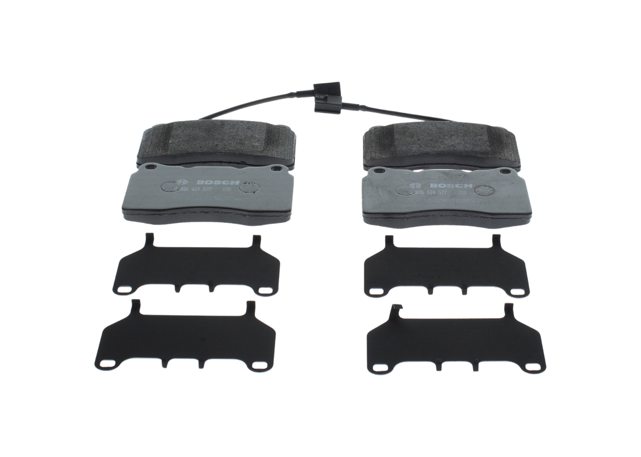 Комплект тормозных колодок, дисковый тормоз - 0 986 424 577 BOSCH