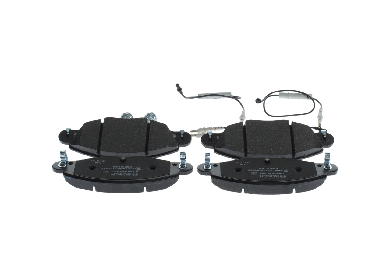 Brake Pad Set, disc brake - 0 986 424 581 BOSCH