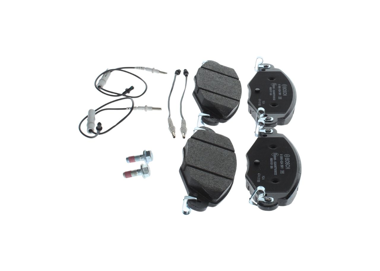 Brake Pad Set, disc brake - 0 986 424 581 BOSCH