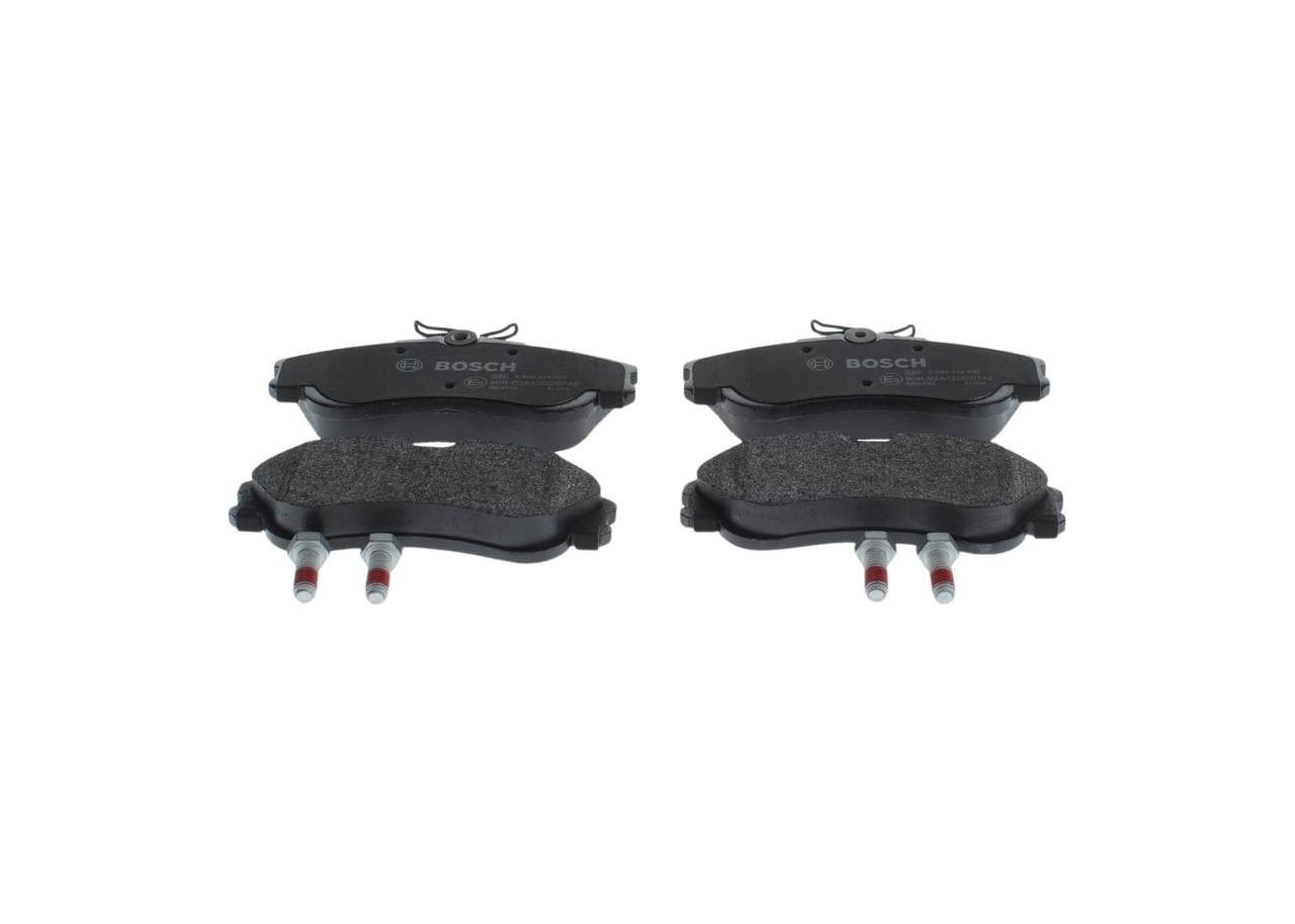 Brake Pad Set, disc brake - 0 986 424 583 BOSCH