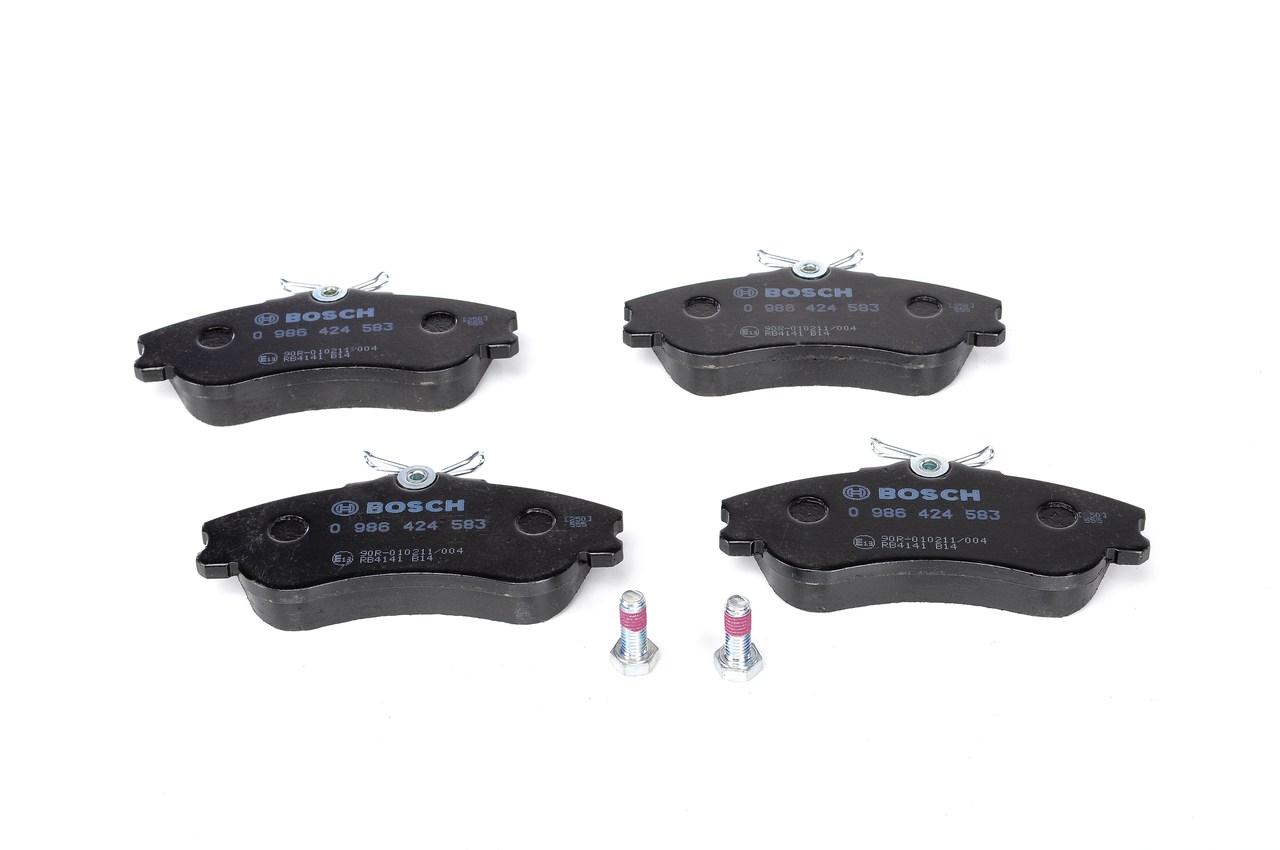 Brake Pad Set, disc brake - 0 986 424 583 BOSCH