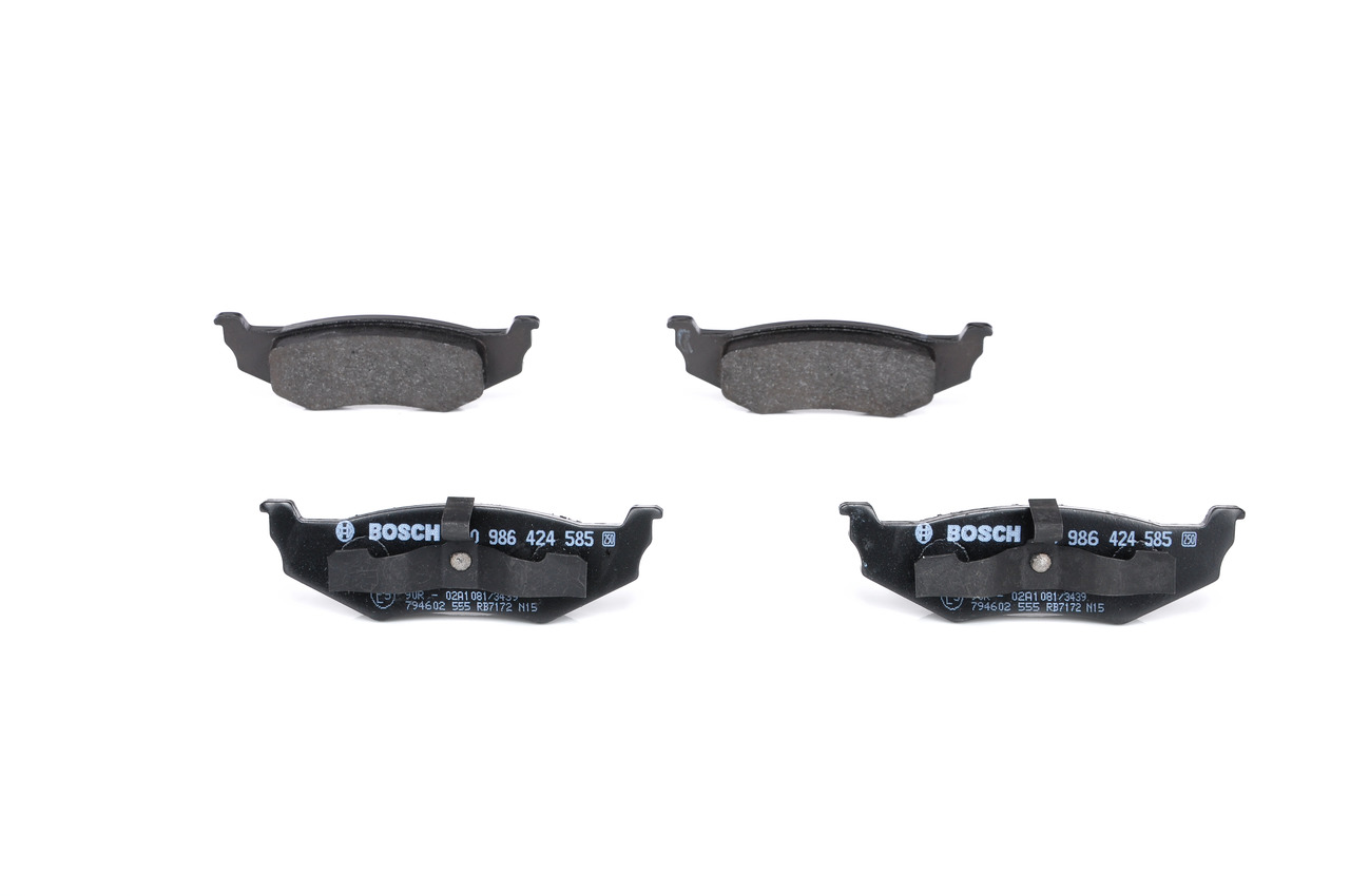 Kit pastiglie freno, Freno a disco - 0 986 424 585 BOSCH