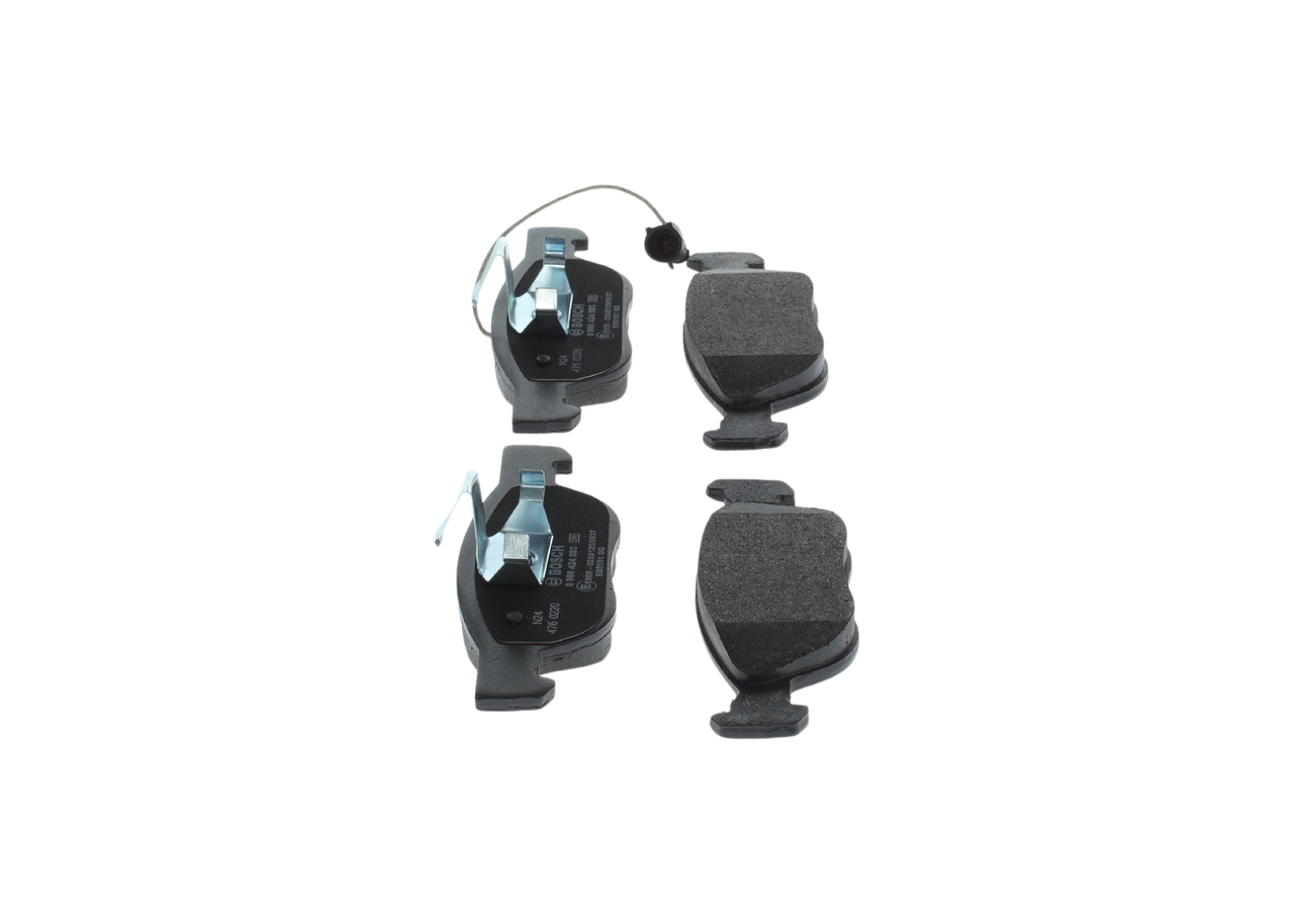 Brake Pad Set, disc brake - 0 986 424 593 BOSCH