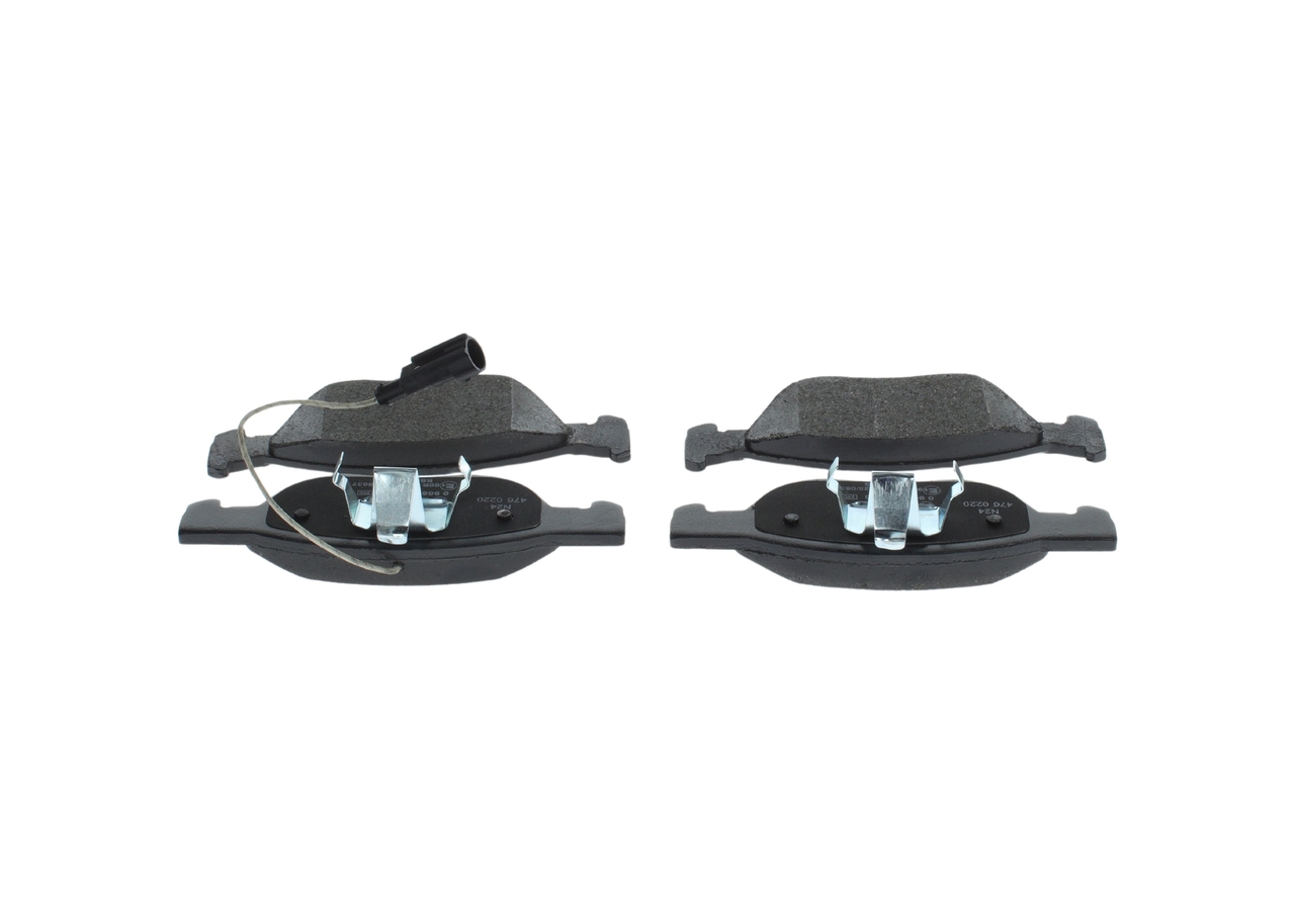 Brake Pad Set, disc brake - 0 986 424 593 BOSCH