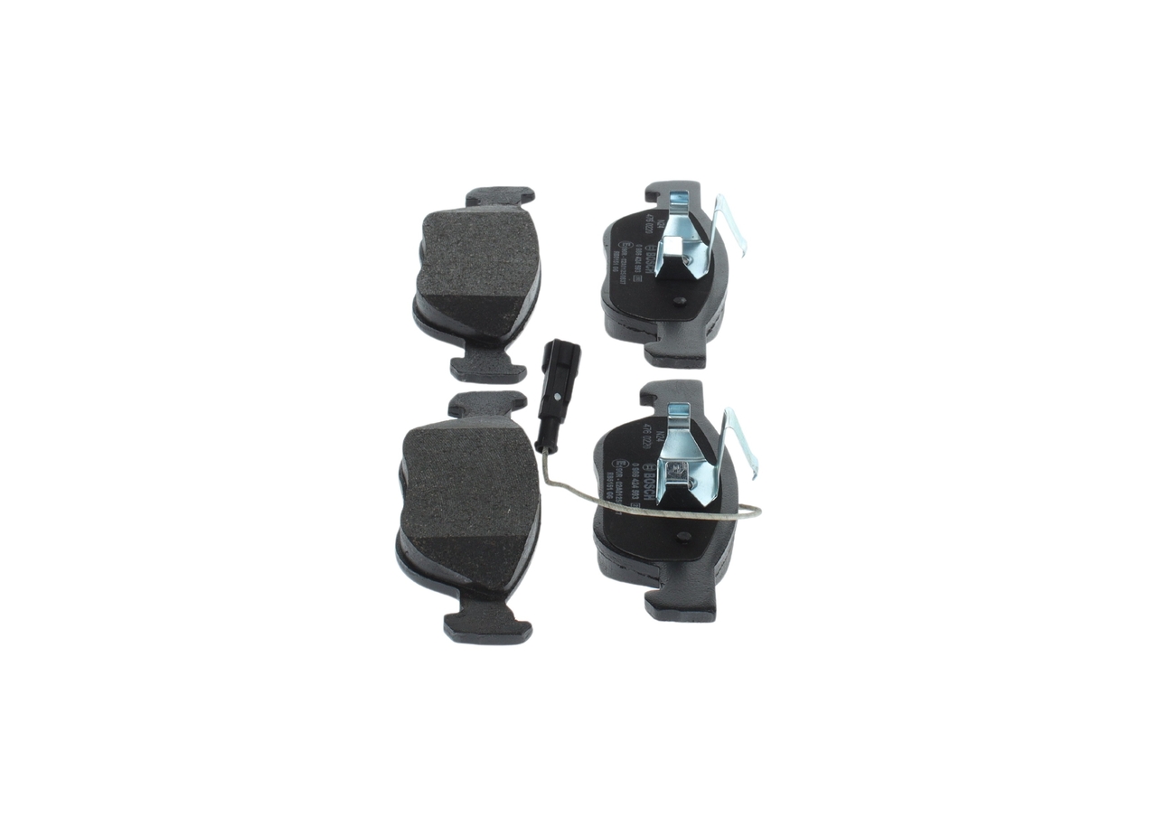 Brake Pad Set, disc brake - 0 986 424 593 BOSCH
