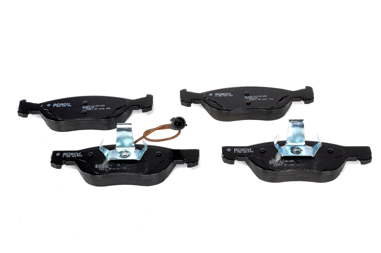 Brake Pad Set, disc brake - 0 986 424 593 BOSCH