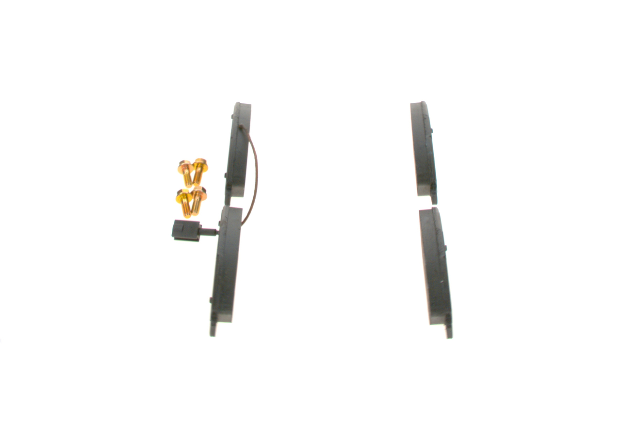 Bremsbelagsatz, Scheibenbremse - 0 986 424 595 BOSCH