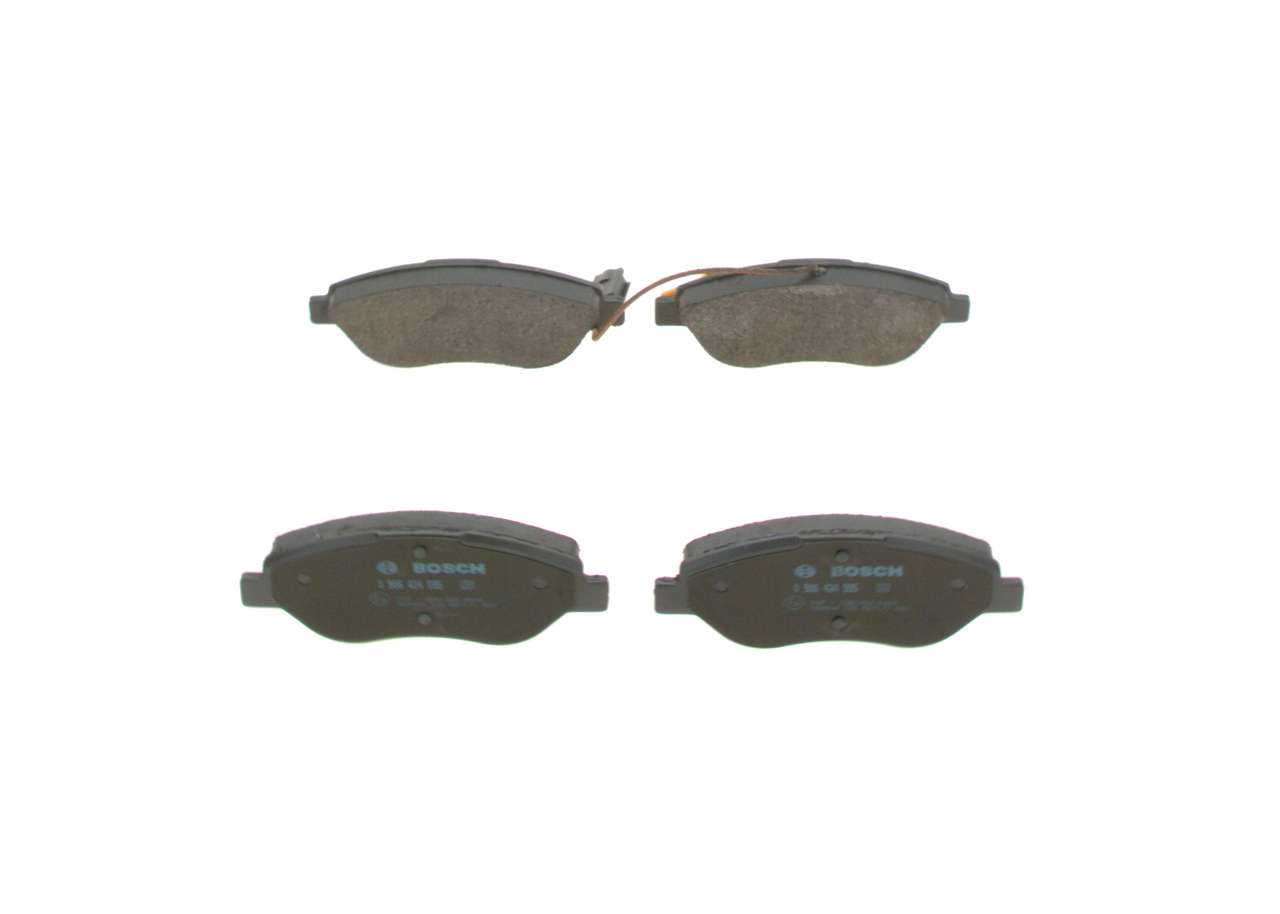 Bremsbelagsatz, Scheibenbremse - 0 986 424 595 BOSCH
