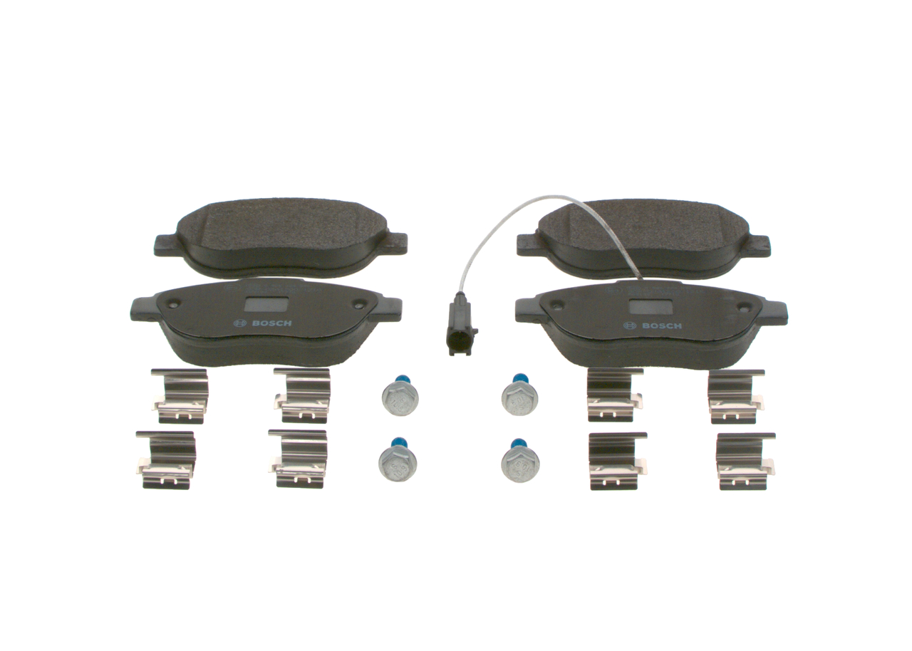Brake Pad Set, disc brake - 0 986 424 596 BOSCH