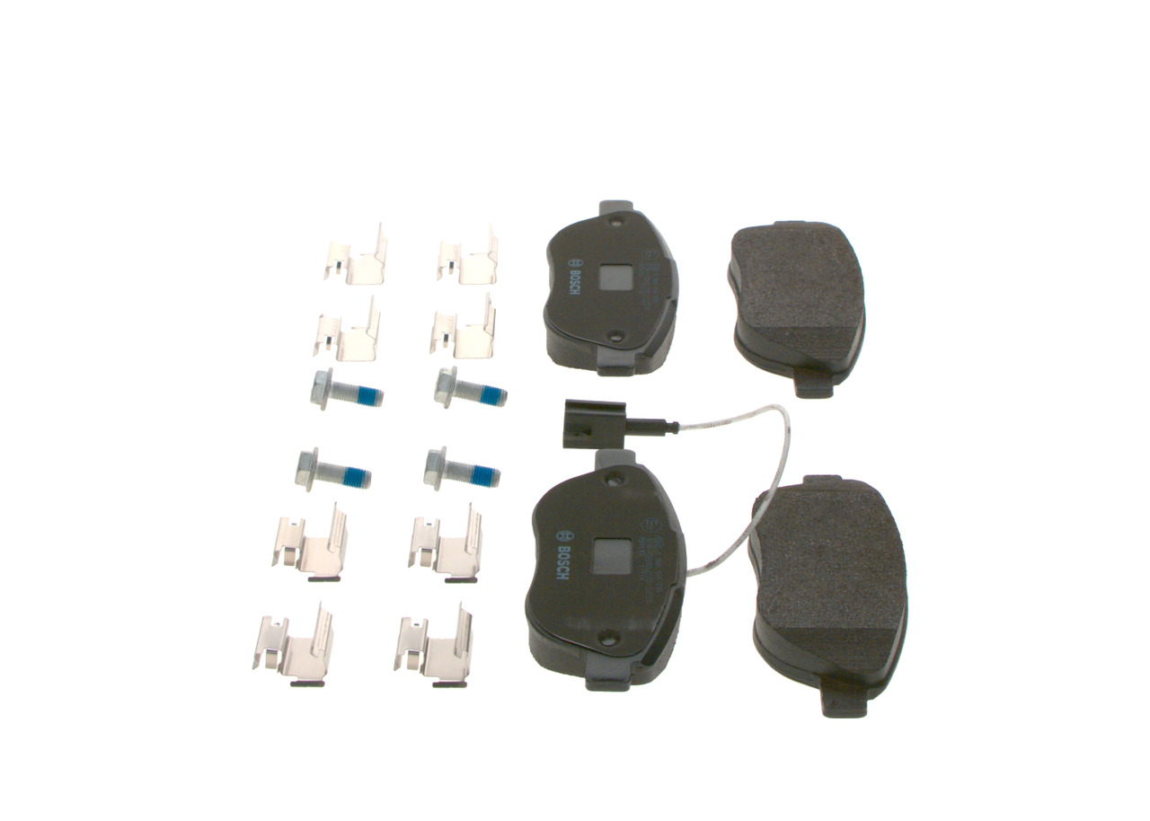 Brake Pad Set, disc brake - 0 986 424 596 BOSCH