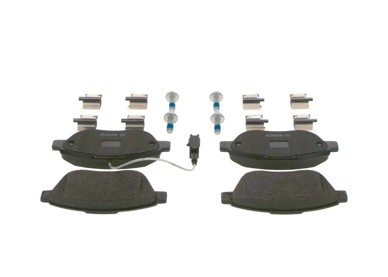Brake Pad Set, disc brake - 0 986 424 596 BOSCH
