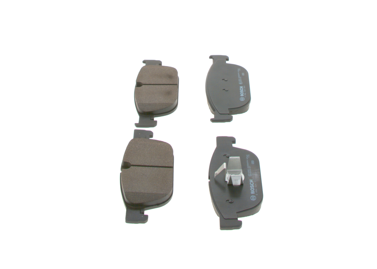 Brake Pad Set, disc brake - 0 986 424 599 BOSCH