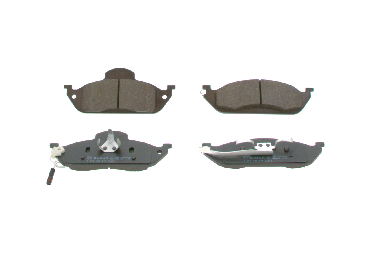 Kit pastiglie freno, Freno a disco - 0 986 424 611 BOSCH