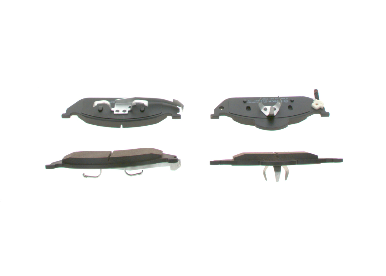 Brake Pad Set, disc brake - 0 986 424 611 BOSCH