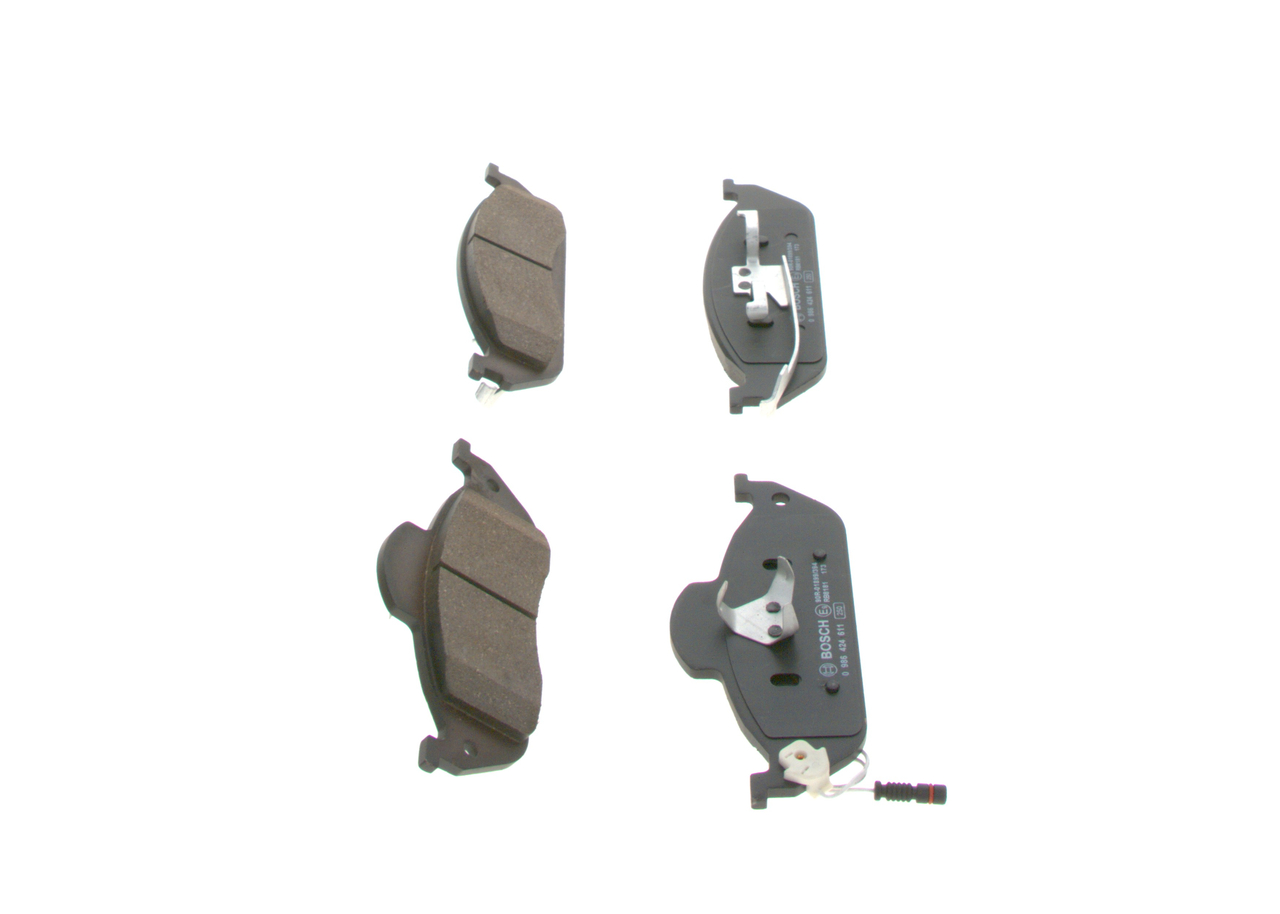 Brake Pad Set, disc brake - 0 986 424 611 BOSCH
