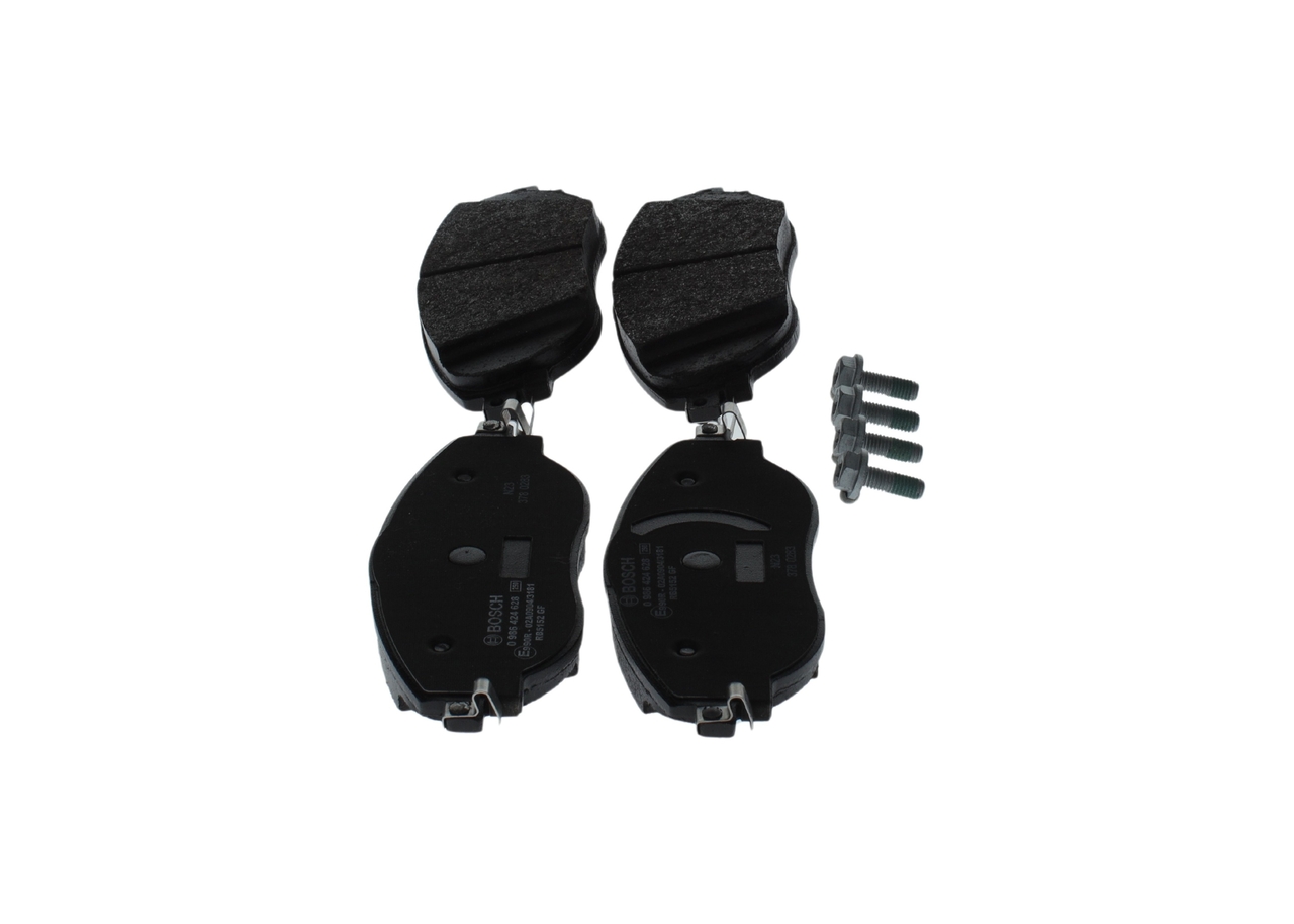 Brake Pad Set, disc brake - 0 986 424 628 BOSCH