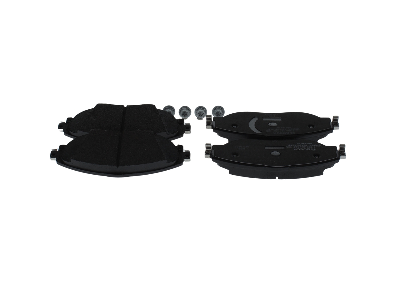 Brake Pad Set, disc brake - 0 986 424 628 BOSCH