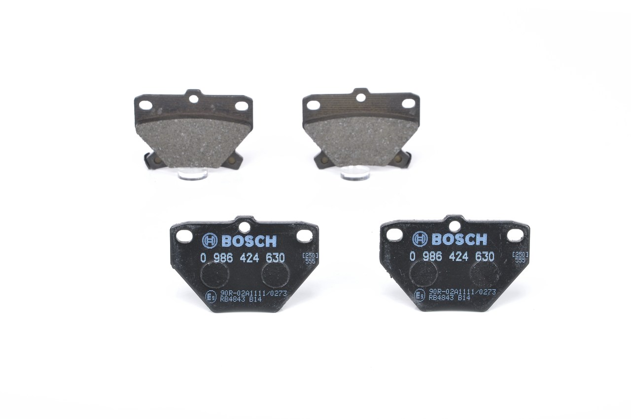 Brake Pad Set, disc brake - 0 986 424 630 BOSCH