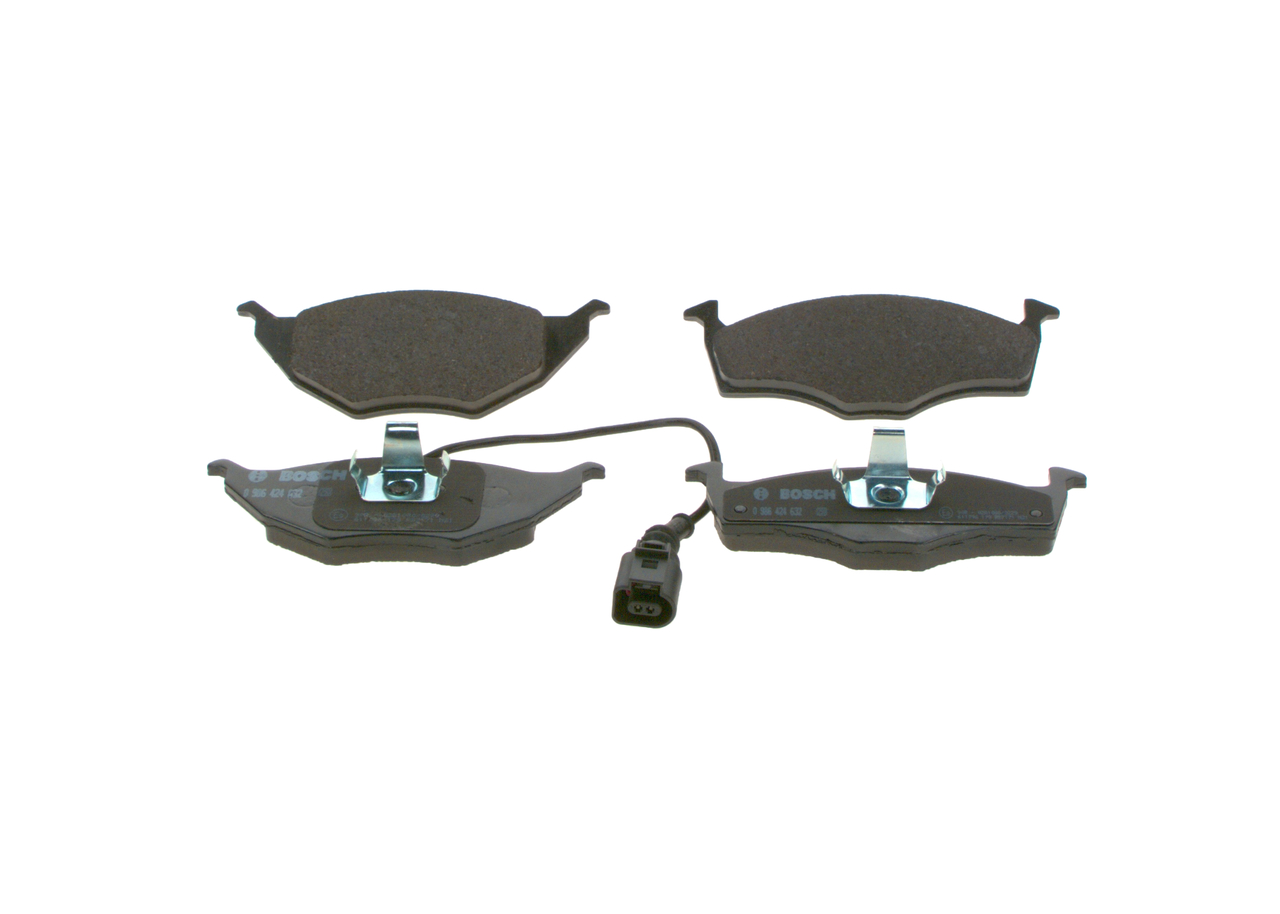 Brake Pad Set, disc brake - 0 986 424 632 BOSCH