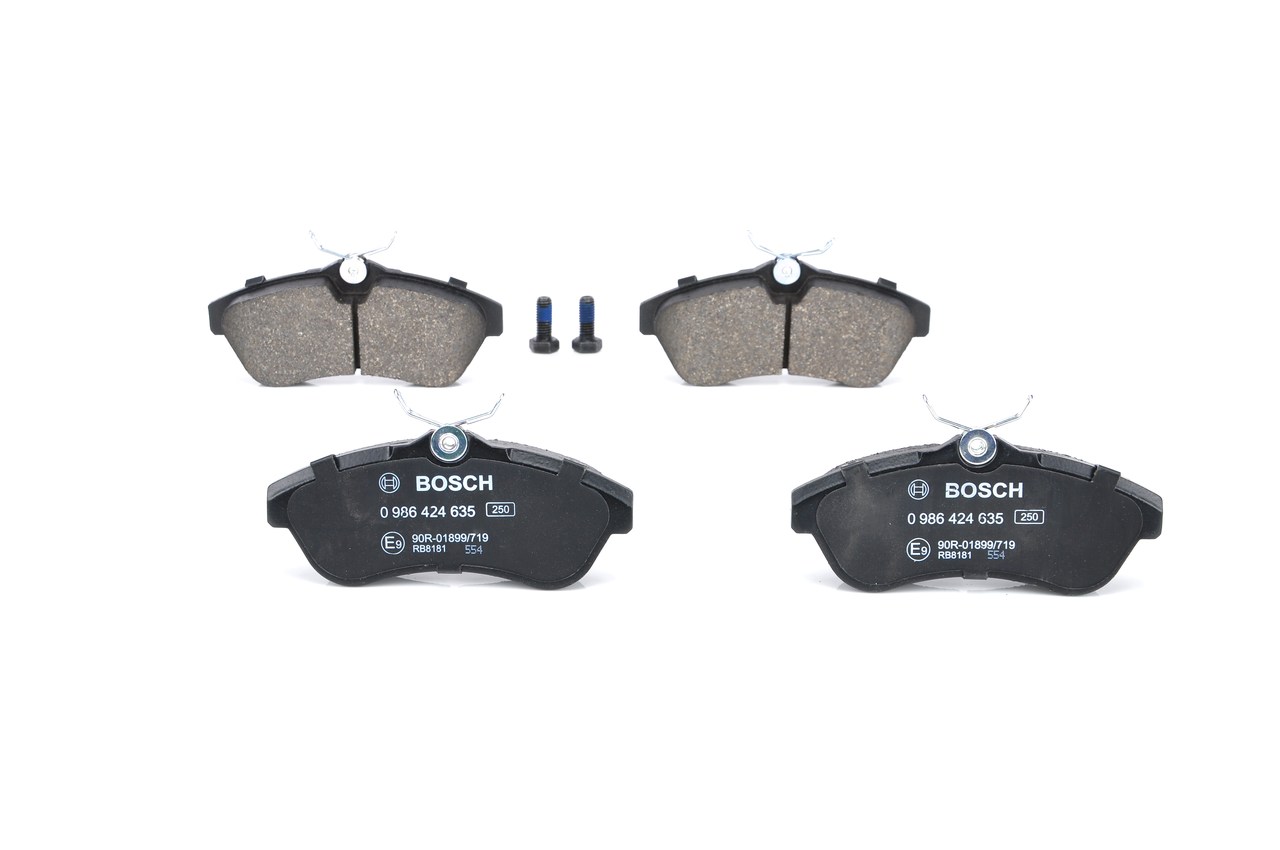 Brake Pad Set, disc brake - 0 986 424 635 BOSCH