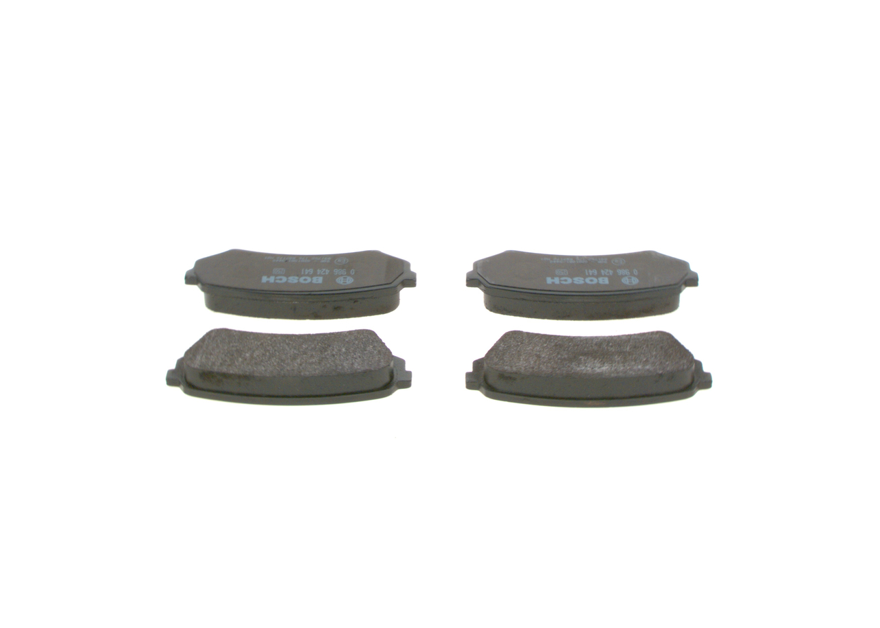 Brake Pad Set, disc brake - 0 986 424 641 BOSCH