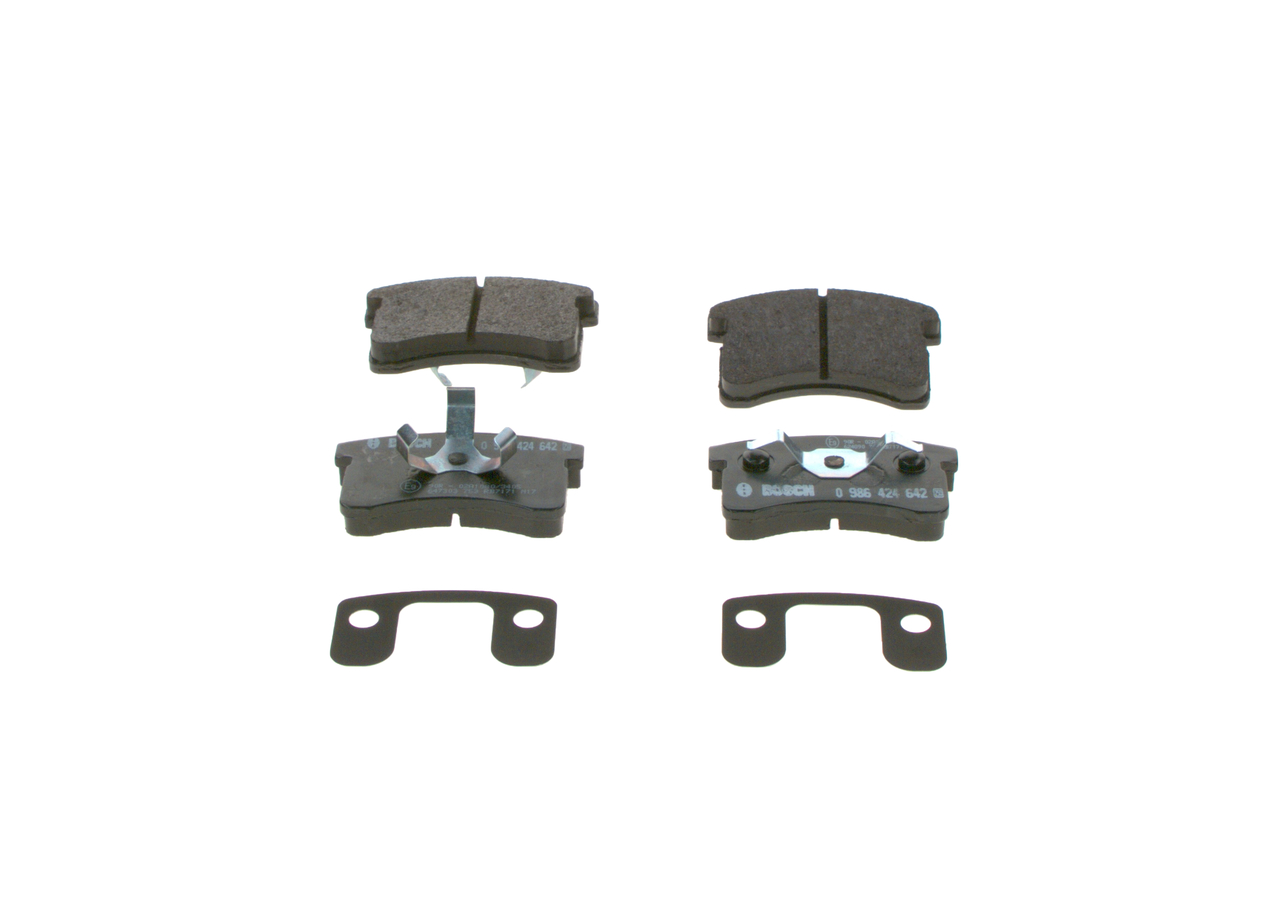 Kit pastiglie freno, Freno a disco - 0 986 424 642 BOSCH