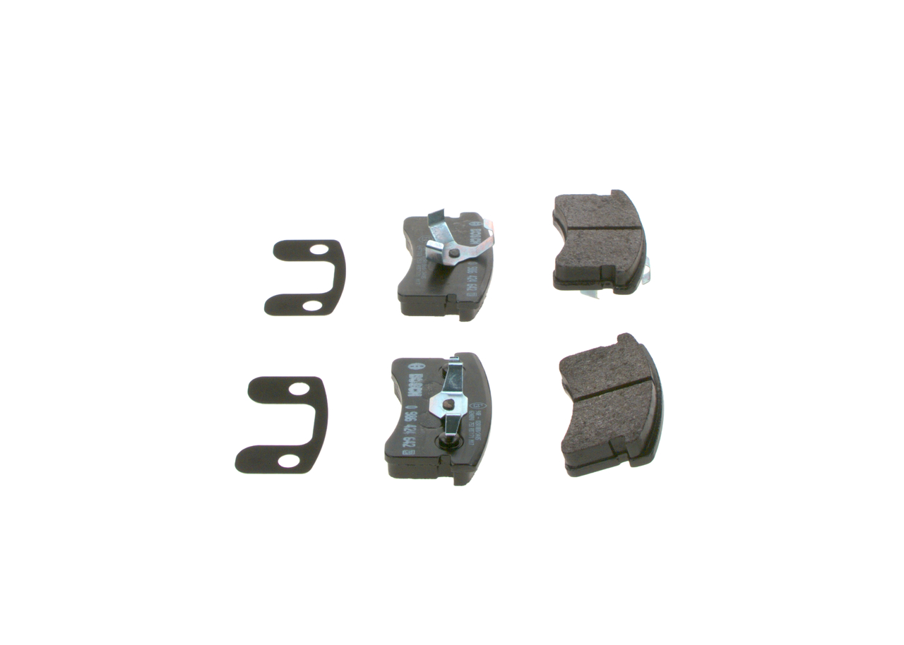 Brake Pad Set, disc brake - 0 986 424 642 BOSCH