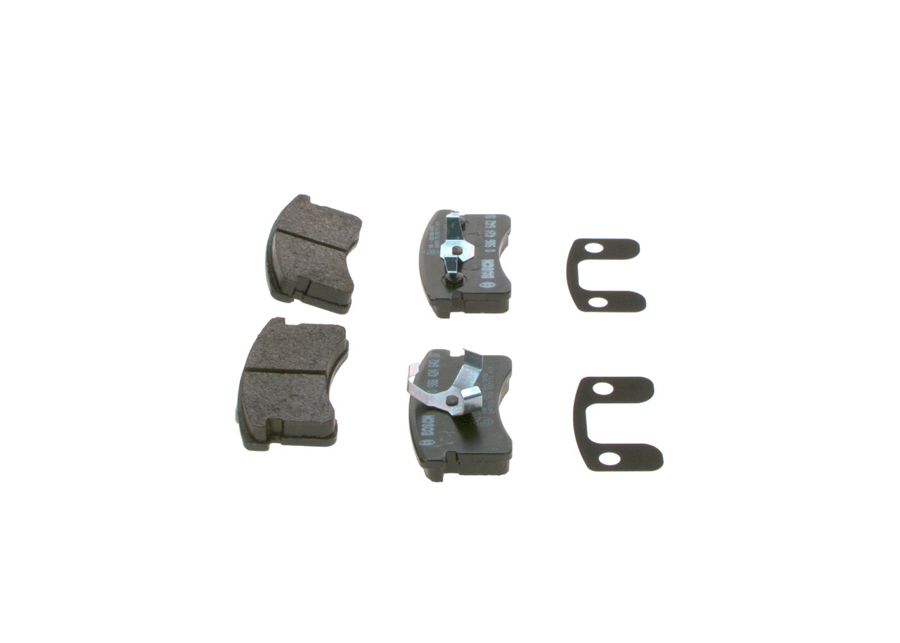 Brake Pad Set, disc brake - 0 986 424 642 BOSCH