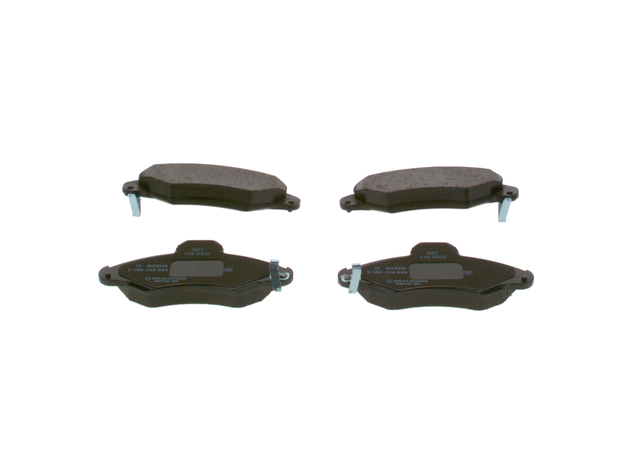 Kit pastiglie freno, Freno a disco - 0 986 424 644 BOSCH