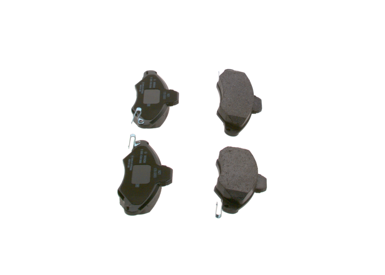 Brake Pad Set, disc brake - 0 986 424 644 BOSCH